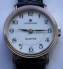 K.365 CEAS QUARTZ DE DAMA JUNGHANS EJ 52 5 JEWELS WEST GERMANY