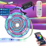 Kit Banda LED RGBIC5050 WS2811 Digital Pixel RGB 5m 300LED 18A108 XXM