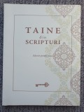 Taine din scripturi, Casa Bibliei 2016, 260 pag, stare f buna