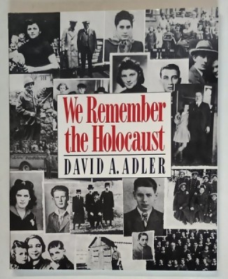 WE REMEMBER THE HOLOCAUST by DAVID A. ADLER , 1989 foto