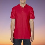 Tricou polo din pique dublu pentru barbati