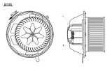 MAHLE AB 194 000S Ventilator, habitaclu