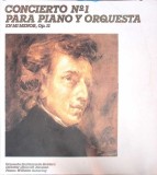 Disc vinil, LP. CONCIERTO NO.1 PARA PIANO Y ORQUESTA-CHOPIN-271259