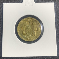 Moneda 10 lei 1930 H monetaria Heaton