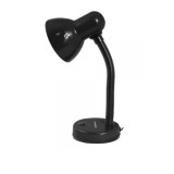 Lampa de birou cu brat flexibil, Esperanza Vega 94378, 31cm inaltime, dulie E27, neagra