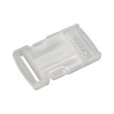 Cumpara ieftin Catarama trident din plastic pentru textile, latime 25 mm, dimensiuni 32 x 58 mm Transparent