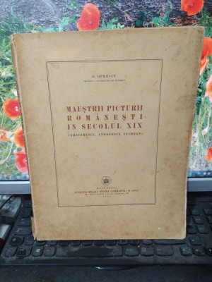 G. Oprescu, Maeștrii Picturii Rom&amp;acirc;nești &amp;icirc;n secolul XIX, București 1947, 082 foto