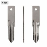Set 3 lame cheie auto HU136 pentru Renault, Dacia, Peugeot si Citroen