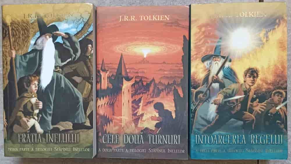 STAPANUL INELELOR VOL.1-3 FRATIA INELULUI. CELE DOUA TURNURI. INTOARCEREA  REGELUI-J.R.R. TOLKIEN | Okazii.ro