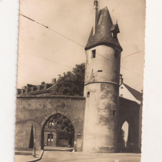 FA42-Carte Postala- FRANTA - Mulhouse, Tour du Bollwerk, circulata 1952