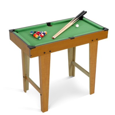 Mini Masa de Biliard pentru Copii, Flippy, Durabil, Usor de Transportat, 2 Tacuri, 16 Bile, 120x61x77.5 cm foto