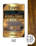 Lac pentru lemn ESTETIK DECKING&amp;TERRACE 2.5L NUC podele si terase