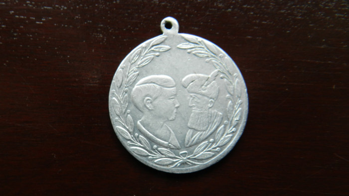 Medalie Mihai I cu Mihai Viteazul, aniversarea unirii provinciilor Romane, 1929