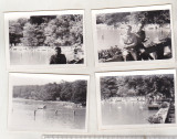 Bnk foto Sibiu - lacul Dumbrava - anii `60, Alb-Negru, Romania de la 1950, Natura