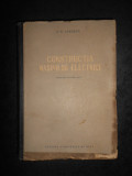 A. E. ALEXEEV - CONSTRUCTIA MASINILOR ELECTRICE (1954, editie cartonata)