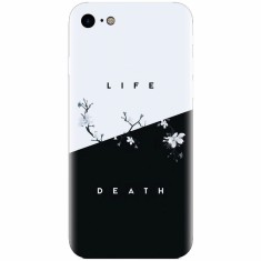 Husa silicon pentru Apple Iphone 6 Plus, Life Vs Death