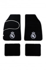 Set covorase auto din mocheta Real Madrid model universal , set de 4 bucati , set de 4 bucati foto