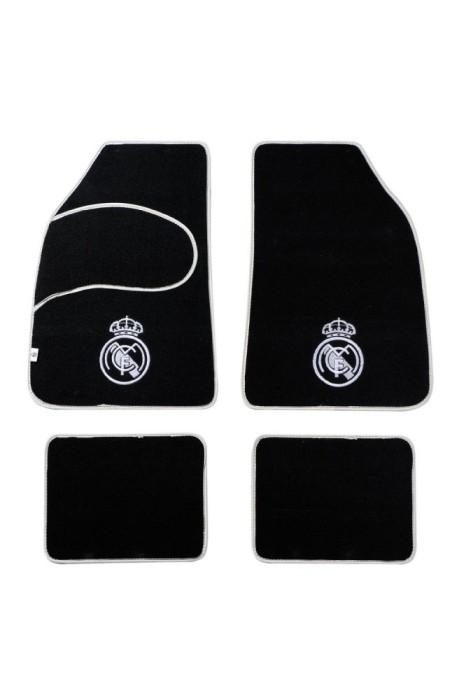 Set covorase auto din mocheta Real Madrid model universal , set de 4 bucati , set de 4 bucati Set covorase auto din mocheta Real Madrid model universal , set de 4 bucati , set de 4 bucati