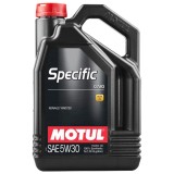 Ulei Motul SPECIFIC 0720 5W30 5 litri , Protectie superioara pentru motoare Renault si Mercedes