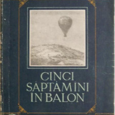 Cinci saptamani in balon – Jules Verne