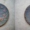 A654-I-Moneda veche Kreuzer circulata in Ardeal Imperiul austriac bronz.