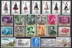 C3265 - lot timbre nestampilate Spania MNH foto