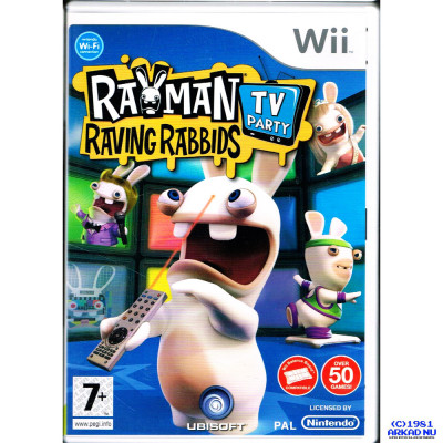 Joc Wii Rayman - Raving Rabbids TV Party Nintendo Wii classic, Wii mini, Wii U foto