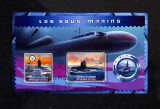 Colita Mali 2022 &ndash; Submarine militare (Les Sous-Marins), ștampilat CTO