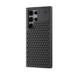Husa Aromaterapia CRISTALIS SALE&trade; Compatibila cu Samsunsung Galaxy S24 Ultra, Antisoc, Antizgarieturi, Protectie Camera si Supraincalzire, Din Aliaj D