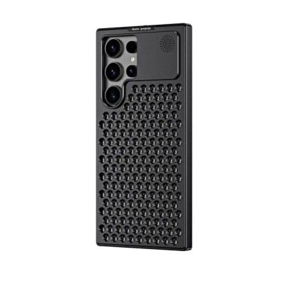 Husa Aromaterapia CRISTALIS SALE&amp;trade; Compatibila cu Samsunsung Galaxy S24 Ultra, Antisoc, Antizgarieturi, Protectie Camera si Supraincalzire, Din Aliaj D foto
