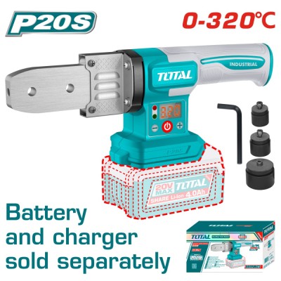 TOTAL - APARAT PENTRU SUDAT TEVI PPR 20V (NU INCLUDE ACUMULATOR) PowerTool TopQuality foto