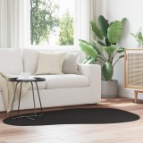 vidaXL Covor &quot;HUARTE&quot; cu fir scurt, moale și lavabil, Negru 120x170 cm