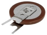 Acumulator Panasonic Li VL1220 3V 7mAh 2 pini pentru PCB &Oslash;12,6x2,65mm -20&divide;60&deg;C