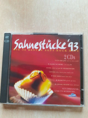 CD Sahnestucke &amp;#039;93 2cd Vaya Con Dios, Roxette, Sting, Sade, Bee Gees... Cititi! foto