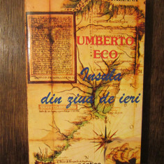Insula din ziua de ieri - Umberto Eco