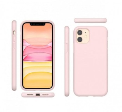 Husa Silicon iPhone 11 Pro 5.8 Fresh Roz foto