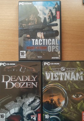 Joc PC Deadly Zone+Assault On Terror+Line Of Sight Vietnam foto