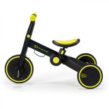 BICICLETA DE ECHILIBRU TRICICLETA KINDERKRAFT 4TRIKE, BLACK VOLT