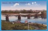 (G1) CARTE POSTALA GERMANIA - OFFENBACH AM MAIN, MAINBRUCKE VON FECHENHEIM AUS