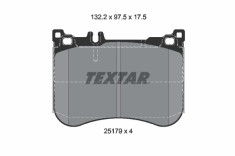 TEXTAR 2517903 Q+ set placute frana,frana disc foto