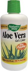 Aloe Vera Gel &amp;amp;Juice cu Aloe Polymax 1 litru foto