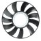 Elice ventilator Audi A4 (B5/B6) 1994-2004, Audi A6 (C5), 1997-2004, Skoda Superb (3U) 2002-2008, VW Passat B5, 1997-2005; 11 palete, 350 mm