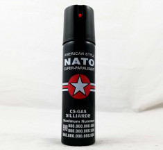 Spray piper paralizant spray cu piper autoaparare vanatoare NATO 60ml foto