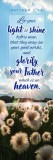 Bookmark - Adult - Let Your Light So Shine - Matthew 5:16
