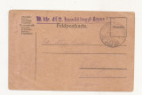 D5 Carte Postala Militara k.u.k. Imperiul Austro-Ungar ,Circulata 1917 Valkany, Printata
