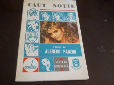 Caut sotie - Alfredo Panzini,1992 foto