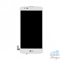 Display Cu Touchscreen Si Rama LG K8 Alb foto