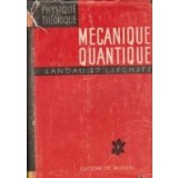 Physique Theorique, Tome III - Mecanique Quantique. Theorie Non Relativiste