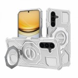 Husa pentru Samsung Galaxy A37 5G, Techsuit, Carbon Shield Pro, Alba