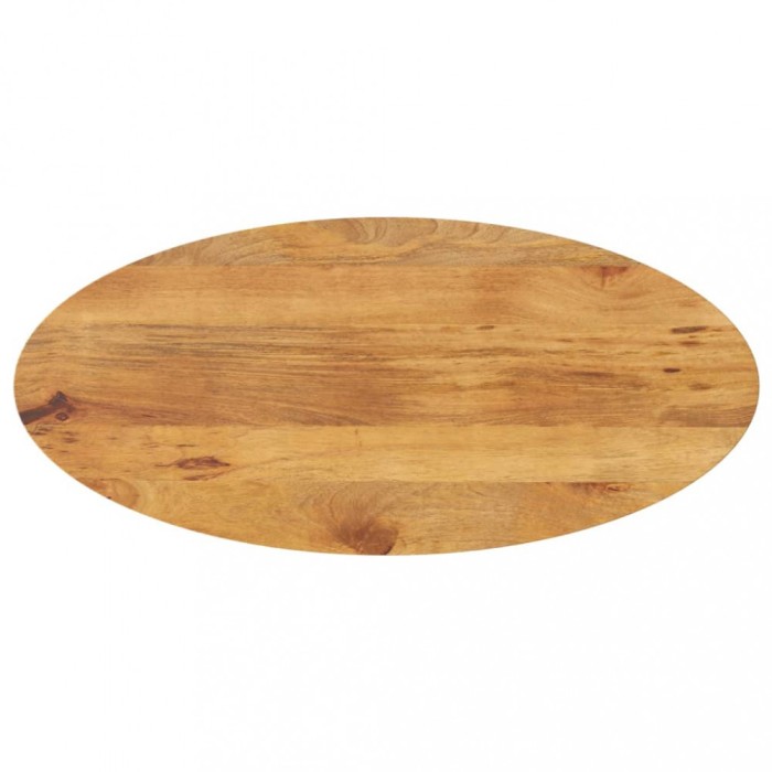 vidaXL Blat de masă oval, 140x50x2,5 cm, lemn masiv de mango